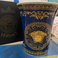 Vaso in porcellana Medusa Blue - Versace