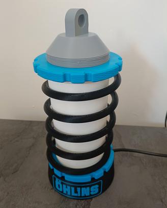 lampada ammortizzatore realizzata con stampante 3D