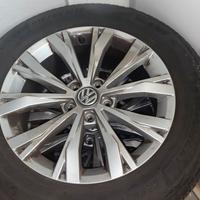 4 CERCHI IN LEGA + GOMME  R 17 VOLKSWAGEN Tiguan