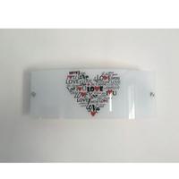 Applique lampada Love