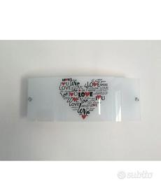 Applique lampada Love