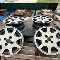 cerchi in lega da 14 per lancia y e fiat punto