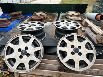 cerchi in lega da 14 per lancia y e fiat punto