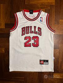 Canotta Chicago Bulls Jordan 23 Bianca
