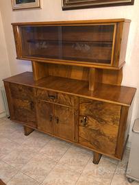 Credenza in legno due sezioni (180x52x168)