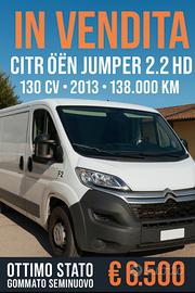 Citroën Jumper 2.2 HDi 130 CV - 2013 - 138.000 km