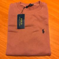 Felpa uomo Polo Ralph Lauren tg M rosa antico
