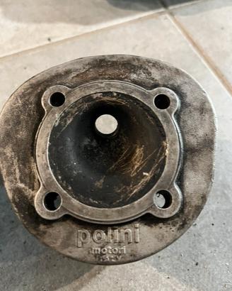 Testa 75 polini candela corta per Vespa 50