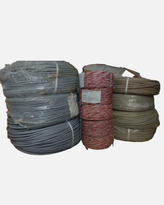 Cavi Telefonici Bronzo, Politene e Trecciola-Rossa