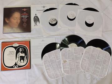 dischi Callas Un ballo in maschera Verdi Norma