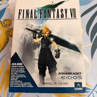 Final Fantasy VII originale 1997 PC - Big box