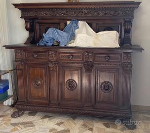 Credenza Stile Rinascimento fiorentino primi ’900