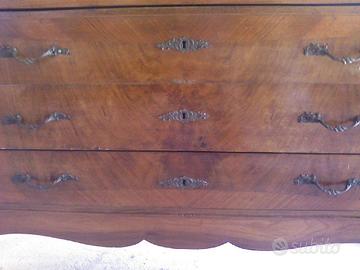 comò e specchiera d'epoca