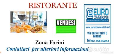 119/26 RISTORANTE di mq 200 in zona Farini