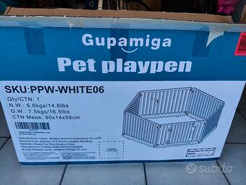 Recinto in plastica/kennel