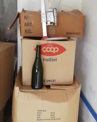 bottiglie in vetro 