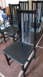 Set 4 Sedie Vintage Modernariato –  Anni 70’