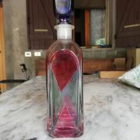 bottiglia vetro colorata 