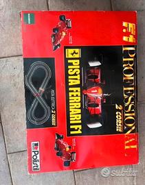 Pista Slot Car Ferrari F1 – Polistil / Hasbro