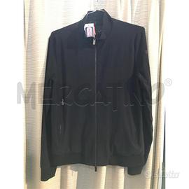 FELPA UOMO RRD NYLON BLU ZIP TAGLIA 50