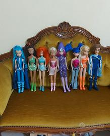 Lotto bambole Winx club