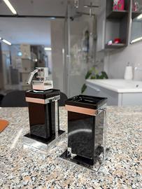 Dispenser porta sapone più porta bicchiere Flab