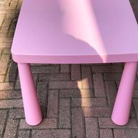 tavolino e sedia bambino