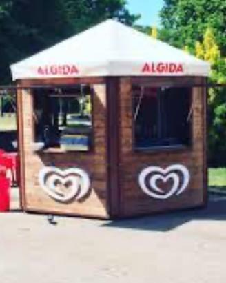 Chiosco in legno