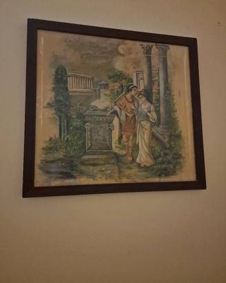 Quadro antico/vintage con cornice