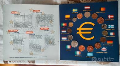 Folder LE ULTIME MONETE ...15 stati bolaffi*