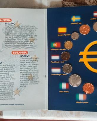 Folder LE ULTIME MONETE ...15 stati bolaffi*