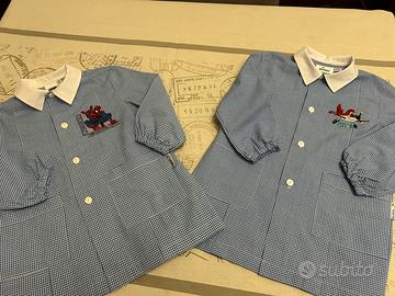 Coppia di grembiulini asilo Siggi 2 anni