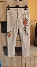 pantaloni bianchi donna