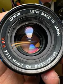 Canon fd 50mm 1.4 ssc