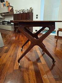 Tavolino vintage porta tv anni 50 Ico Parisi