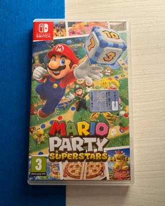 Gioco nintendo switch mario party superstar
