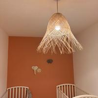 Lampada sospesa rattan