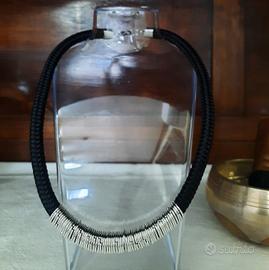 collana corda particolare argento o oro