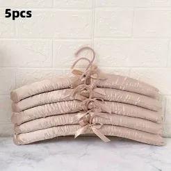 Appendini in ottone e raso rosa