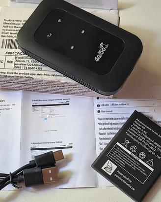 Router portatile 4G 300Mbps.