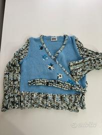 Splendida Maglia nuova donna a incrocio tg.unica