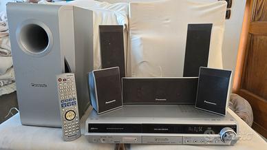 Impianto 5.1 Panasonic con DVD Record e Subwoofer