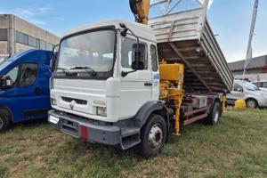 Renault M 180 GRU 14 mt - Ribaltabile trilaterale