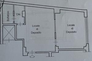 Ampio bilocale climatizzato uso ufficio/magazzino