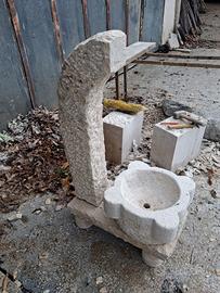 Fontana in pietra