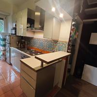 Cucina Aran 230cm Bianco Lucido