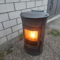 stufa a pellet edilkamin 11 kw canalizzata 
