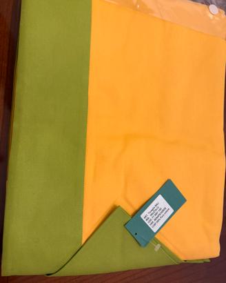 Tovaglia senape/verde