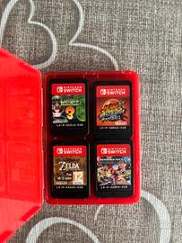 Nintendo swirch lite gialla con giochi inclusi
