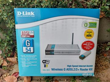 Ruoter Modem WiFi D-Link